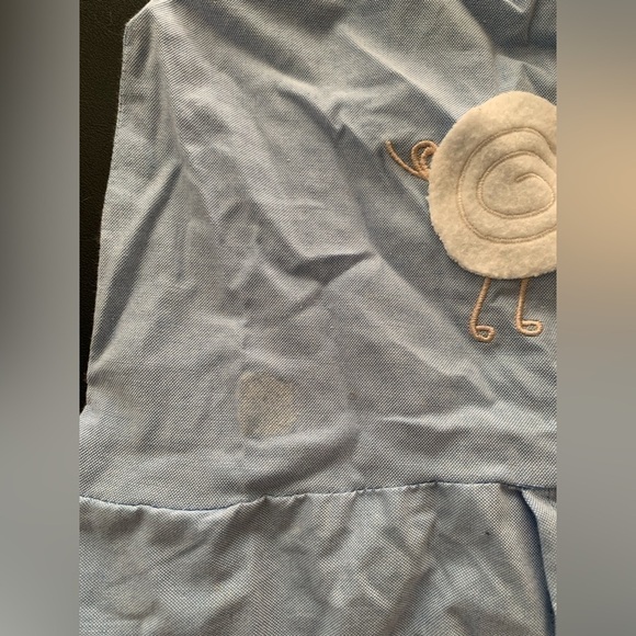 Light Blue Diaper Caddy Stacker Hanging Fabric Storage - Picture 4 of 6